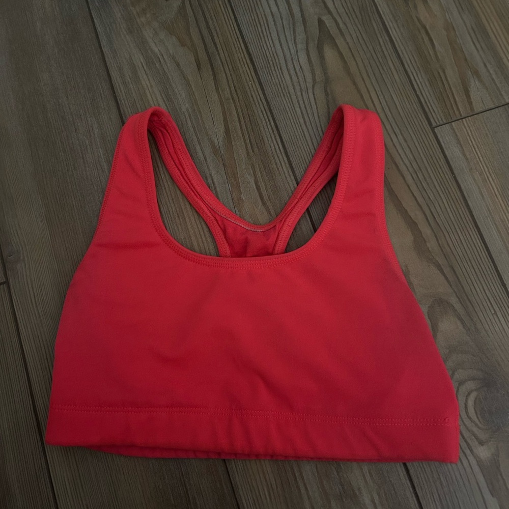 Red Sports Bra